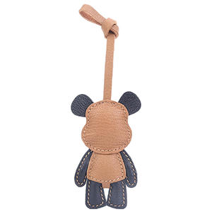 พวงกุญแจตุ๊กตาหมีหนัง ZENOS ทำมือ อเนกประสงค์ สวยงาม ทันสมัย งานฝีมือศิลปะ ของตกแต่งบ้าน - Product Image 6