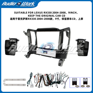 ราคาโรงงาน ขายส่ง กรอบวิทยุติดรถยนต์ Android พร้อม Canbus สำหรับ <span class=keywords><strong>Lexus</strong></span> RX300 RX330 RX350 ปี 2003-2009 กรอบวิทยุติดรถยนต์ กรอบเครื่องเล่น DVD ติดรถยนต์ - Product Image 5