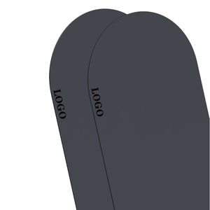 Tapete de Ejercicio Ovalado de PU, Color Nude Liso, Elástico, para Pilates y Aeróbicos, con Logotipo Personalizado, para Ejercicios en Interiores - Product Image 4