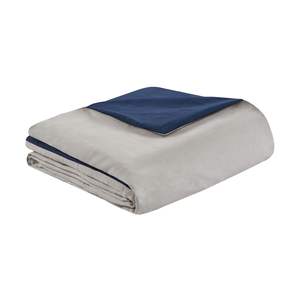 DB ชุดเครื่องนอนหนังกลับเทียม7ชิ้นผ้าคอตต้อนพิมพ์ลายดอกไม้สีพื้นผ้าทอเทคนิคการถักแบบเรียบสำหรับบ้านงานแต่งงานโรงแรมขนาดคิงไซส์ - Product Image 5