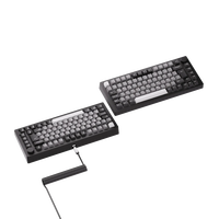 Akko MonsGeek M1 V5 VIA 75% Clavier mécanique en aluminium à démontage rapide et remplaçable à chaud avec bouton