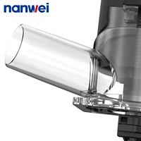NANWEI Tondeuse à bois électrique compacte 450W 32000rpm Palm Router 18V Rated DIY Small Menuiserie Machines à bois