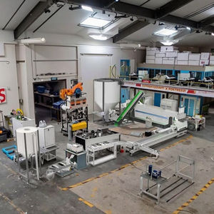 آلة جديدة لإعادة تدوير رقائق البلاستيك PE و PP بمرحلة واحدة أو مرحلتين، ماكينة بثق وتحبيب البلاستيك لصنع الحبيبات - Product Image 5