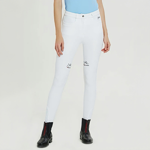 OEM kadın binicilik pantolon rekabet dereceli yarı silikon binicilik pantolon binicilik giyim için - Product Image 2