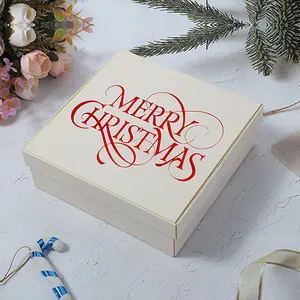 مخصص شعار خشبية السوشي البسكويت وجبة خفيفة حاويات طعام كوكي مخبز عيد الميلاد العام الجديد الجوارب عشية هدية صغيرة علبة التعبئة والتغليف
