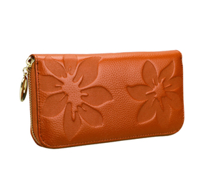 <span class=keywords><strong>Portafoglio</strong></span> Lungo da <span class=keywords><strong>Donna</strong></span> in Pelle con Fiori in Rilievo Colorati, Design Unico all'Ingrosso - Product Image 4