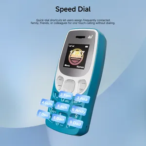 SERVO BM80 LTE Telefono Cellulare Super Compatto, Rete 4G, Registrazione Automatica delle Chiamate, Chiamata Rapida, <span class=keywords><strong>Lista</strong></span> <span class=keywords><strong>Nera</strong></span>, Dual SIM Standby, Mini Schermo da 0,85 Pollici - Product Image 6