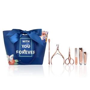 شعار خاص روز الذهب ملقاط تنظيف الأظافر مقص للاظافر مانيكير - Product Image 6