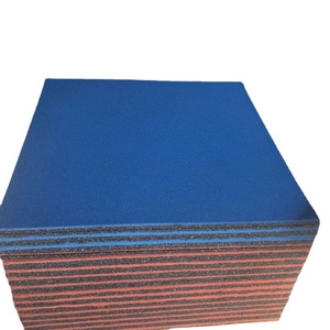 Rubber Floor Tiles/Gym Rubber Flooring/Rubber Cushioning Soundproof Shock-Absorbing Rubber Floor <strong>Mat</strong> Factory - Product Image 6