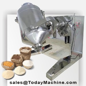 Mezclador Industrial de Cereales Tipo Turbula, Mezclador de Movimiento 3D Pequeño para Aplicaciones Químicas - Product Image 2
