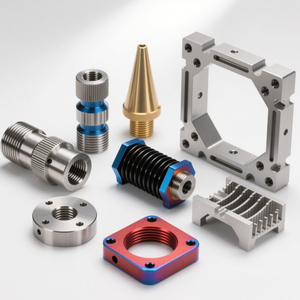 Fabrication sur mesure OEM Laiton de précision Acier inoxydable Aluminium Titane Fraisage <span class=keywords><strong>CNC</strong></span> Pièces tournantes Services d'usinage <span class=keywords><strong>CNC</strong></span> - Product Image 1