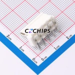 HX VH3.96-5P WZ Wire-to-Board Pin Header Bent Lead Through Hole,P=3.96mm Connector 1x5P 3.96mm Right Angle Insert VH - Product Image 2