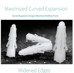 Hoge kwaliteit nylon kunststof wandplug met 12 mm diameter, sterke TiCN-coating, universele expansieankerbout - Product Image 1