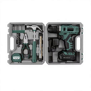 <b>12V</b> Cordless Drill Driver Kit With <b>Battery</b> And <b>Charger</b> For Home Garage Use - Product Image 5