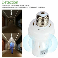 Portalámparas E27 de 60W con Control Remoto Inalámbrico, Temporizador Inteligente, 110V 220V, Interruptor de Luz Múltiple para Casa, Habitación de Bebé, Dormitorio