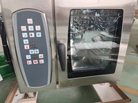 Horno Combinado Eléctrico de Sobremesa de 6 Niveles con Certificado CE, Horno Combinado Digital para Cocina de Hotel