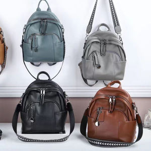 Mochilas AndoBag para Mujer, de Cuero Vacuno Genuino, Bolso de Hombro Moderno, Mochila de Viaje de Gran Capacidad, Bolso de Mano para el Día a Día, 23-66 - Product Image 4