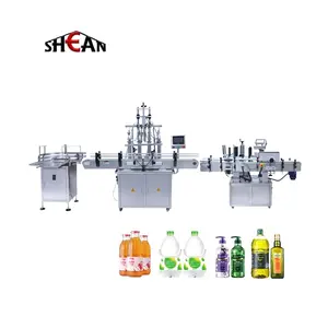 Factory Automatic juice/ water/ beverage / drinks Filling Machine Production Line for bottles filling production line