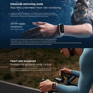 Moniteur de fréquence cardiaque Original <span class=keywords><strong>Xiaomi</strong></span> Smart Band 10 Écran AMOLED 1,72 pouces Étanche 5ATM <span class=keywords><strong>Montre</strong></span> intelligente Prise en charge de l'oxygène sanguin - Product Image 2