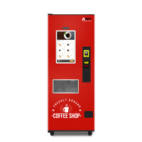 Distributeur automatique de café instantané AFEN avec accepteur de pièces, machines distributrices de café