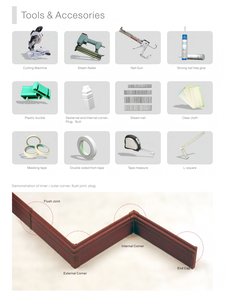 Hiện đại PS Ốp chân tường Hội Đồng Quản trị tầng phụ kiện, trang trí nội thất, tường góc dải trang trí - Product Image 5