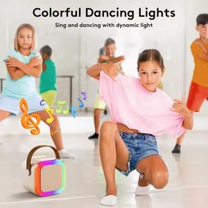 Mini haut-parleur RVB avec lumières clignotantes à LED Série de son surround coloré étanche portable équipée - Product Image 4