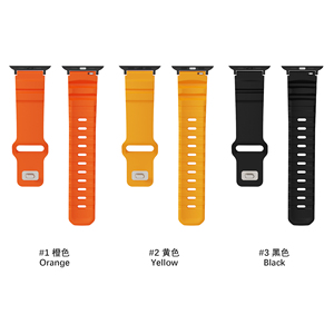 Cinturino in gomma 2025 nuovo lusso comodo FKM fluoro per <span class=keywords><strong>Apple</strong></span> <span class=keywords><strong>Watch</strong></span> 42mm 46mm Ultra 49mm 45mm <span class=keywords><strong>44mm</strong></span> - Product Image 6