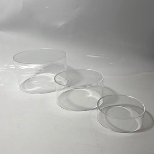 Exhibidor de Alimentos Acrílico Transparente, Tubo Personalizado por el Fabricante, con Grosor a Medida, Muestra Gratuita para Buffet y Catering, YAGELI YGL-0519 - Product Image 1