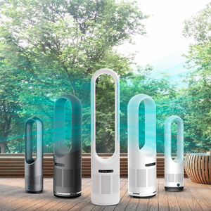 <span class=keywords><strong>Ventilateur</strong></span> <span class=keywords><strong>purificateur</strong></span> d'air électrique sans pales avec lumière UV et télécommande, élimination du formaldéhyde pour hôtels et usage domestique - Product Image 1