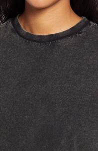 Camiseta Corta de Cuello Redondo para Mujer, Personalizada, de Spandex/Algodón, Transpirable, de Punto, para Verano, con Ajuste Regular - Product Image 3