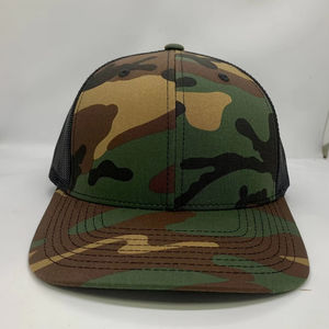 OEM High Quality Custom Patch 6 Panel Pre Curved Brim Embroidery Patch Logo <b>Blank</b> Mesh SnapBack Ri Style 112 Trucker Hats <b>Cap</b> - Product Image 4