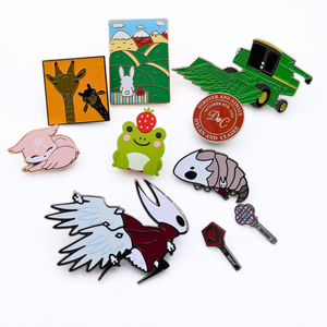 Забавные эмалевые значки с цитатами, на заказ, с позитивными посланиями, сарказмом, в форме животных, 3D, унисекс, металлические броши, нагрудные значки, украшения - Product Image 4