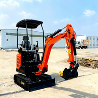 Mini-excavatrice SDLOT 1600 kg, système hydraulique, pelle sur chenilles, pour usage agricole et de construction, moteur Laidong pour modèle CE EPA, exportation Chine