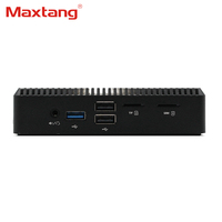 Maxtang-Procesador Celeron J1800/J1900, Mini PC industrial integrado Sin ventilador, Linux 1xUSB3.2, 4xUSB2.0, 1xLAN