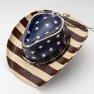 Chapeau de paille rétro tendance style western cowboy 2026, idéal pour les voyages en plein air, les sorties quotidiennes, confortable et unisexe pour hommes et femmes - Product Image 4