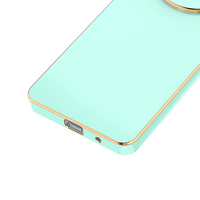 Vente en gros de nouveau design étui de galvanoplastie de luxe en tpu souple 6D pour la couverture arrière de Xiaomi Redmi A3 4G