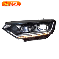 Projecteur de phare compatible Volkswagen Passat B8, phare à signal dynamique, phare LED, lentille DRL, pièces automobiles, éclairage de voiture