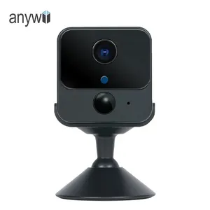 Anywii P214 2.4Ghz Battery Camera Low Power 2 Way Talk PIR Detection Network Camera Portable Wireless Indoor Wifi Mini Camera