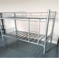 Mobilier de chambre à coucher lit superposé en duvet lit double détachable en métal très résistant lit superposé en métal au prix d'usine