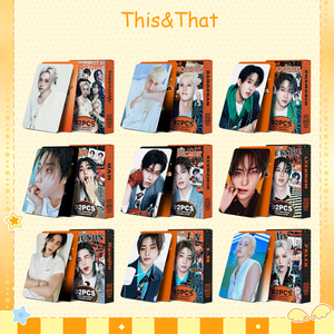 92 ชิ้น/ชุด การ์ดภาพนักร้องเคป๊อป This&That อัลบั้มสมาชิก  โฟโต้การ์ดส่วนตัว ฮยอนจิน ฟีลิกซ์ บังชาน  สำหรับแฟนคลับสะสม - Product Image 1