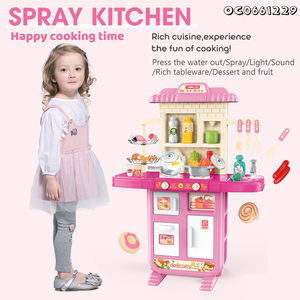 <span class=keywords><strong>Cuisine</strong></span> de jeu pour enfants avec lumières, sons, <span class=keywords><strong>simulation</strong></span> de jet d'eau et évier, jouets de <span class=keywords><strong>cuisine</strong></span> et aliments d'imitation - Product Image 2