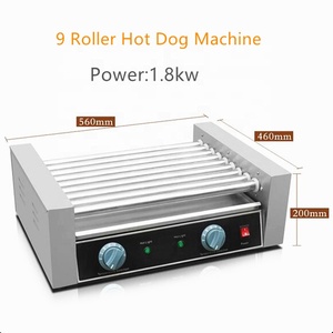 Snack-Ausrüstung 7-Rollen-Hotdog-Grillmaschine <span class=keywords><strong>Wursttoaster</strong></span> - Product Image 3