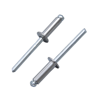 Rivets aveugles en acier inoxydable haute résistance, zingués, classe 51, plusieurs tailles pour diverses applications de fixation