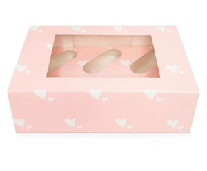 <span class=keywords><strong>Cricut</strong></span> Cupcakes Designs 24 boîtes à cupcakes Kraft Saint Valentin meilleure boîte de papier à gâteau or 12 pièces papier couché personnalisé accepter - Product Image 5