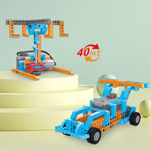 40 Trong 1 Robotics <span class=keywords><strong>Kit</strong></span> Giáo Dục Bánh Cơ Điện Khối Xây Dựng Thiết Lập Tự Làm Gốc Đồ Chơi Giáo Dục Cho Trẻ Em Học Tập - Product Image 2