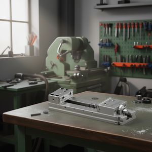 Ttake Modular <b>Vice</b> With Fixed And Descending Jaw For Precision Workholding - Product Image 3