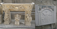 Routeur CNC rotatif 3D à double tête JK-2015-2 pour marbre et granit, gravure 3D rotative, usine avec 18 ans d'expérience