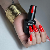 Mixcoco Factory Professional Nail Supplies 299 Colors15ml Nail Painting Personnalisé UV Gel Vernis à Ongles Salon Red Series Color Gel