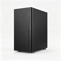 Boîtier PC de jeu SAMA ABS et alliage d'aluminium, coque d'ordinateur ATX anti-poussière, support multi-cartes mères, cabinet de jeu ATX