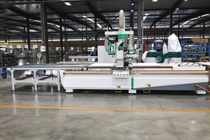 Chất Lượng 1325 1530 2030 ATC <span class=keywords><strong>CNC</strong></span> Làm Tổ Máy Đồ Nội Thất Gỗ Làm Tủ Cửa ATC <span class=keywords><strong>CNC</strong></span> Router Máy Với Cho Ăn Tự Động - Product Image 3